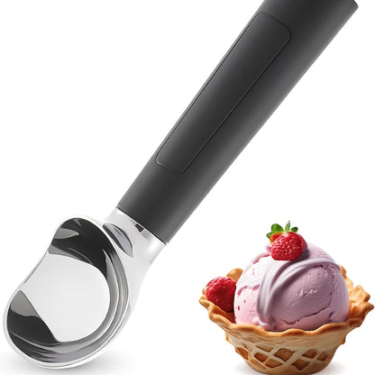 Rechargeable Electric Heated Ice Cream Scoop with LED Display for Hard Ice Cream