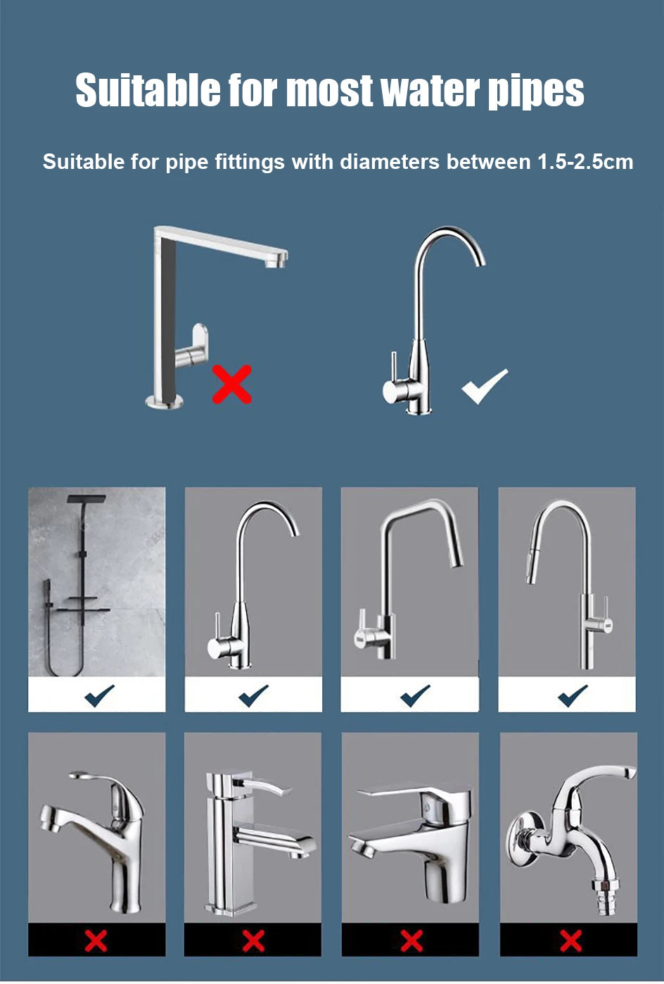 2pcs Adjustable Kitchen Faucet Storage Rack – Rotating Sink Caddy for Sponges, Soap & Brushes